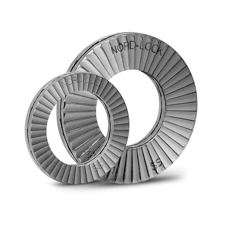 Nord-Lock stainless steel washers