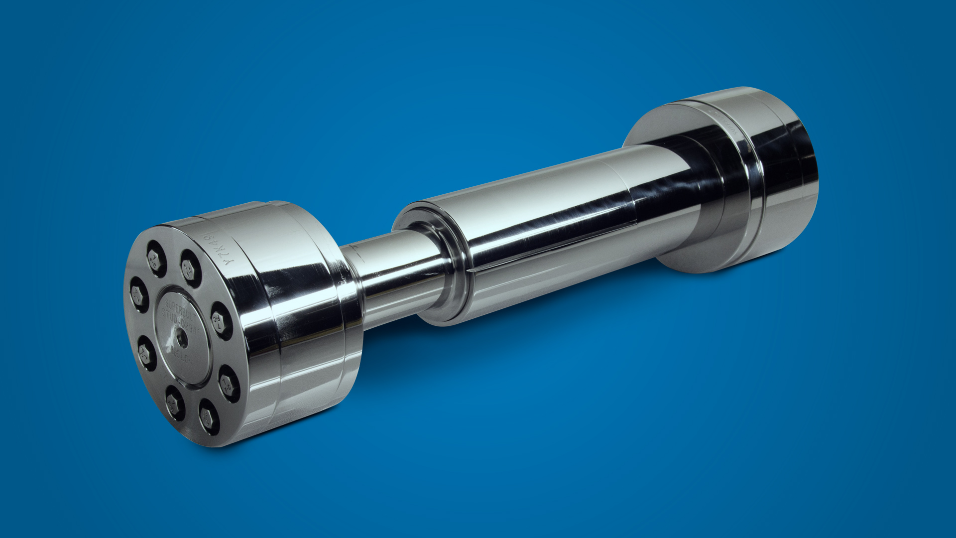   Installing EzFit expansion sleeve coupling bolt