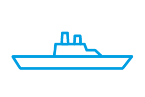 Landing platform dock ship