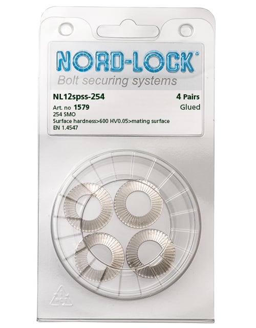 NL12spss-254, Stainless Lock Washer - Nord-Lock Group NL12spss-254, Stainless Lock Washer - Nord-Lock Group