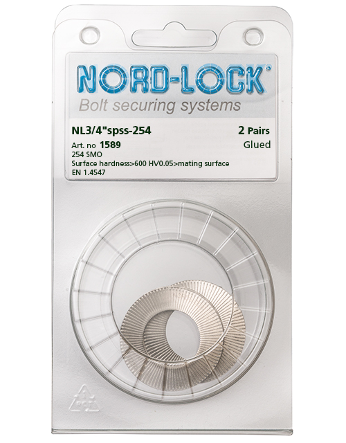 NL12ss-254, 高耐食性ステンレス製ワッシャー - Nord-Lock Group