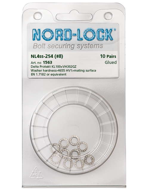 NL12ss-254, Stainless Lock Washer - Nord-Lock Group NL12ss-254, Stainless Lock Washer - Nord-Lock Group