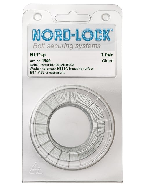 NL3ss-254, 高耐食性ステンレス製ワッシャー - Nord-Lock Group NL3ss-254, 高耐食性ステンレス製ワッシャー - Nord-Lock Group