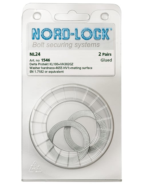 NL6, 鉄製ワッシャー - Nord-Lock Group NL6, 鉄製ワッシャー - Nord-Lock Group