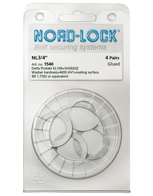 NL3, 鉄製ワッシャー - Nord-Lock Group NL3, 鉄製ワッシャー - Nord-Lock Group