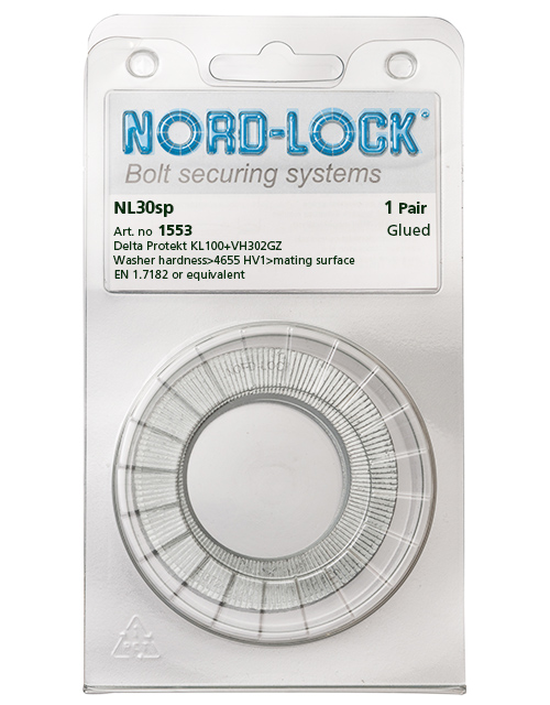 NL5ss-254, 高耐食性ステンレス製ワッシャー - Nord-Lock Group NL5ss-254, 高耐食性ステンレス製ワッシャー - Nord-Lock Group