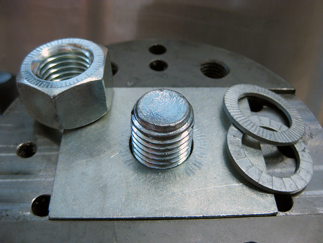 2-1/2 10 glued Pairs/Box Nord-Lock Wedge Locking Washer Carbon STL Zinc Flake Coated Through Hard M64 