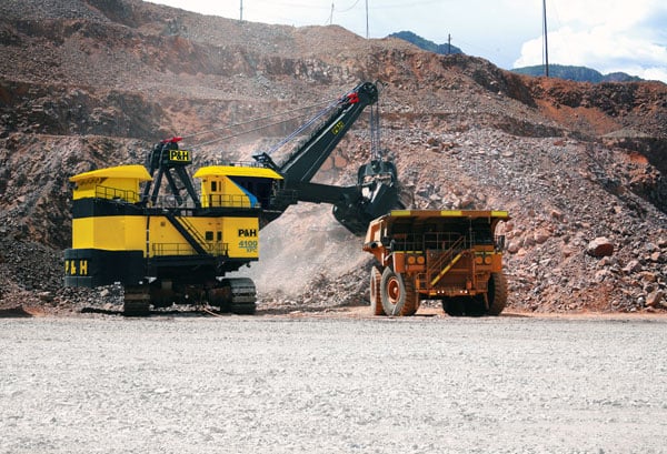 Starke Maschine für eine harte Industrie