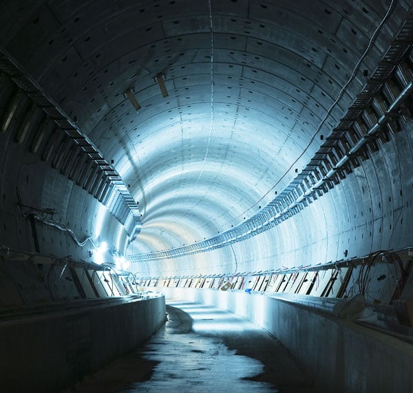 Weitsicht im Tunnel